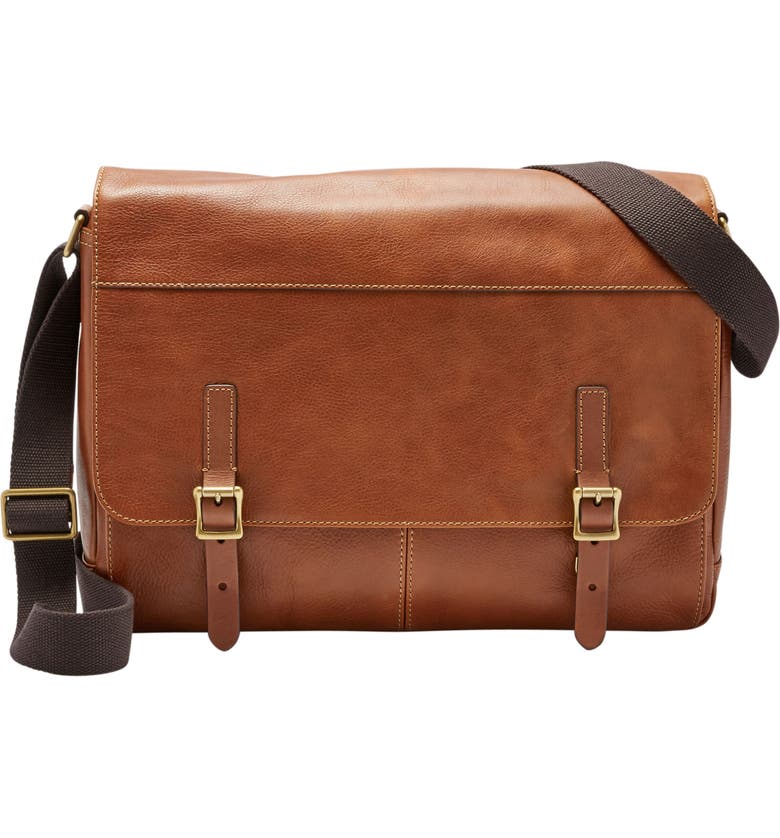 Fossil 'Defender' Leather Messenger Bag | Nordstrom