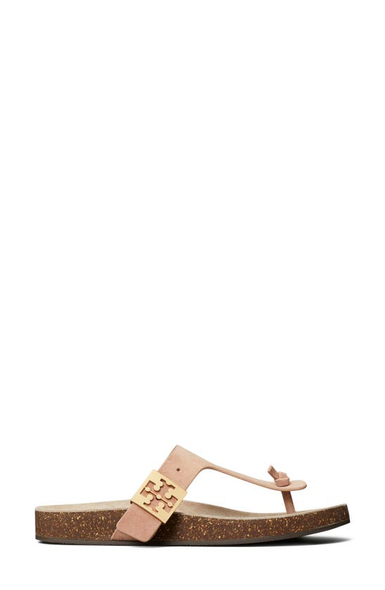 Shop Tory Burch Mellow Thong Sandal In Malva / Avola