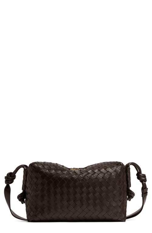 Bottega Veneta Medium Loop Intrecciato Shoulder Bag in 2190 Fondant-M Brass at Nordstrom