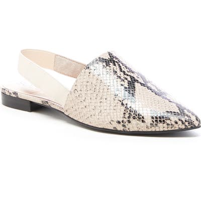 Sole Society Kaniesa Slingback Flat, Brown