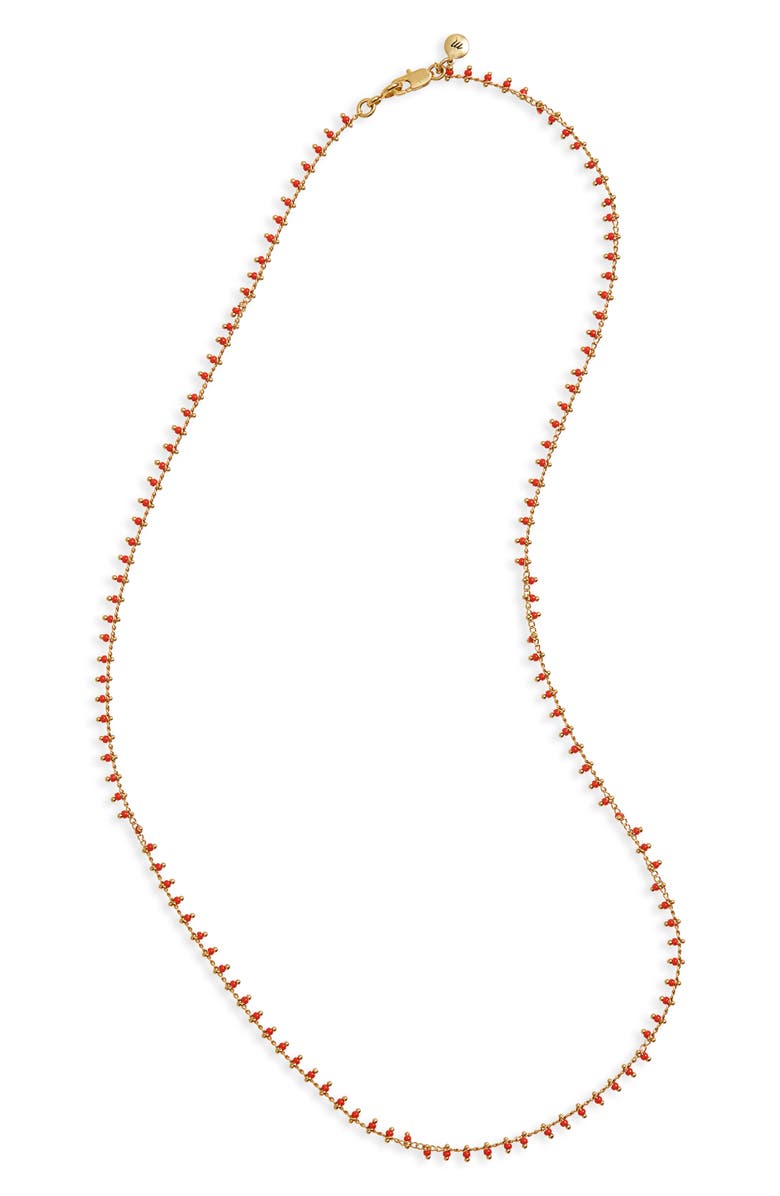 Madewell beaded necklace Clearance