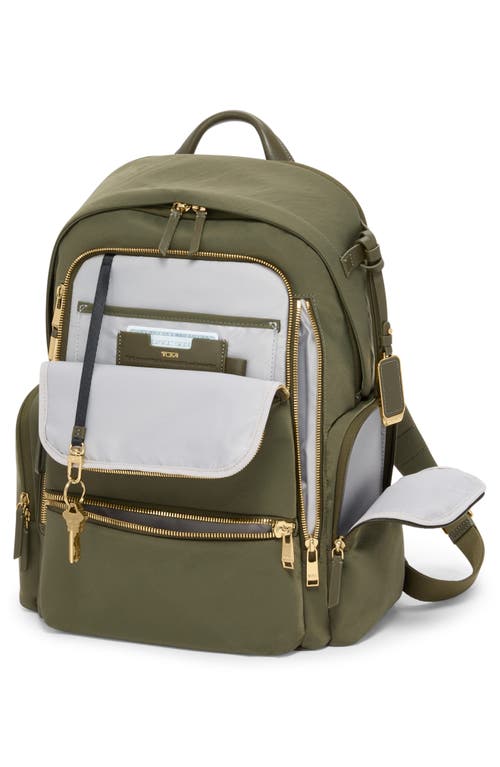 Shop Tumi Celina Backpack In Olive