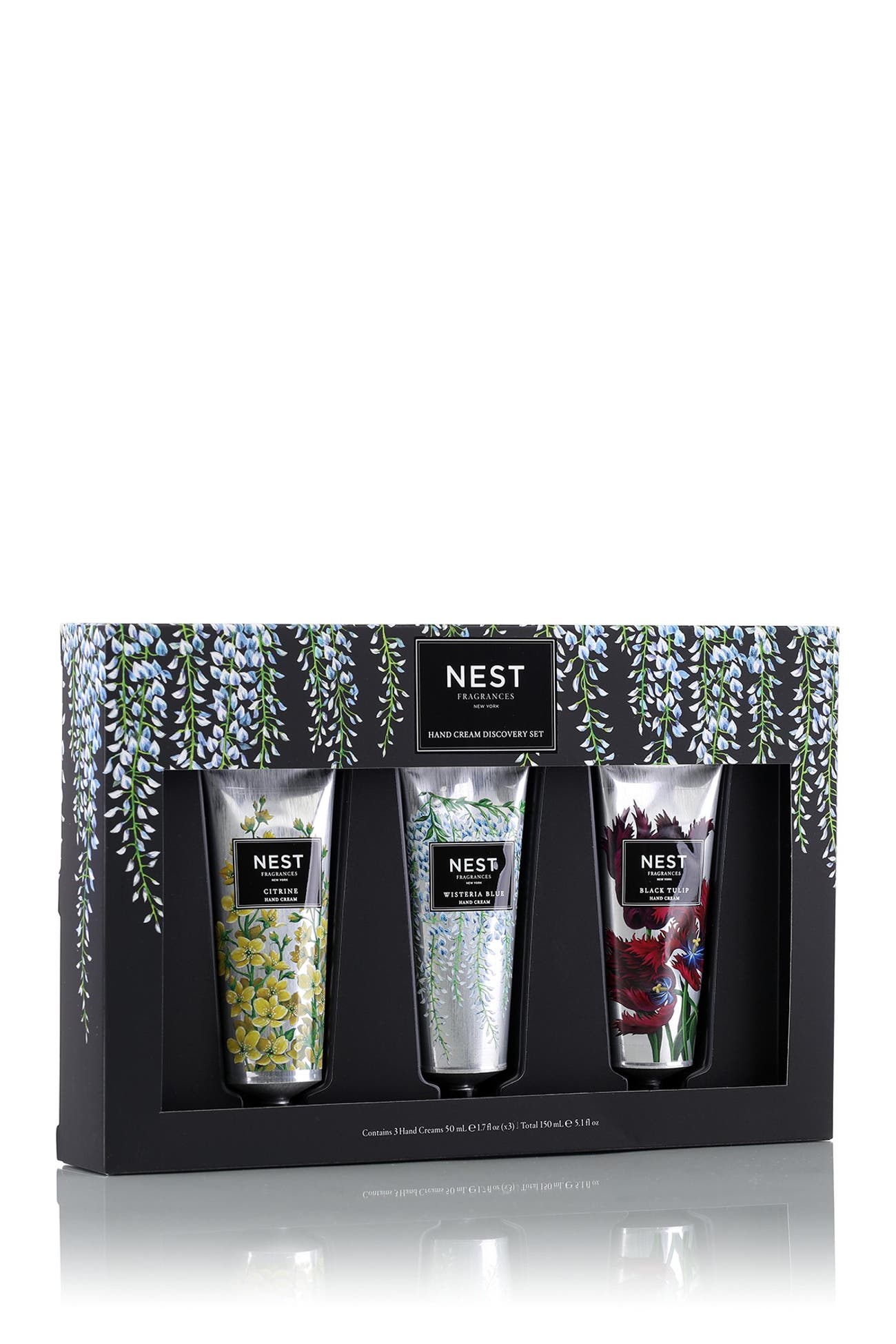 NEST Fragrances Hand Cream Discovery Set Citrine, Wisteria Blue