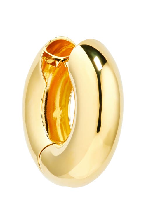 Eliou Éliou Devon Hoop Earrings In Gold Plated