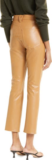 Mimi Faux Leather Kick Flare Pants – VICI