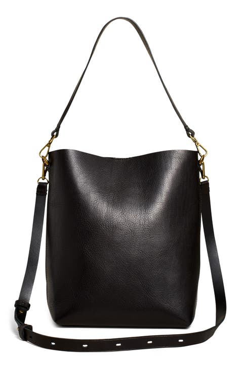 T Monogram Braided Bucket Bag: Women's Handbags, Crossbody Bags