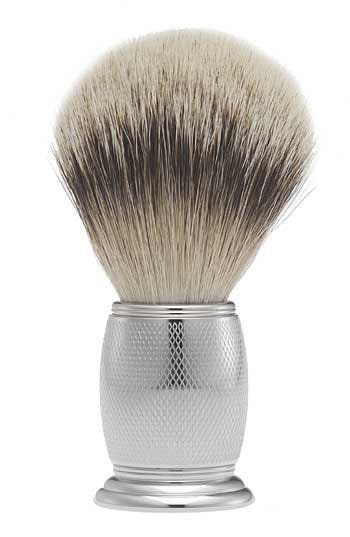 The Art of Shaving® Engraved NickelPlated Silvertip Shaving Brush Nordstrom