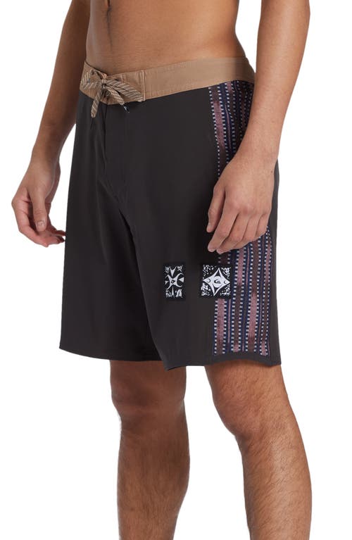 Shop Quiksilver Surfsilk Arch Board Shorts In Tarmac Print