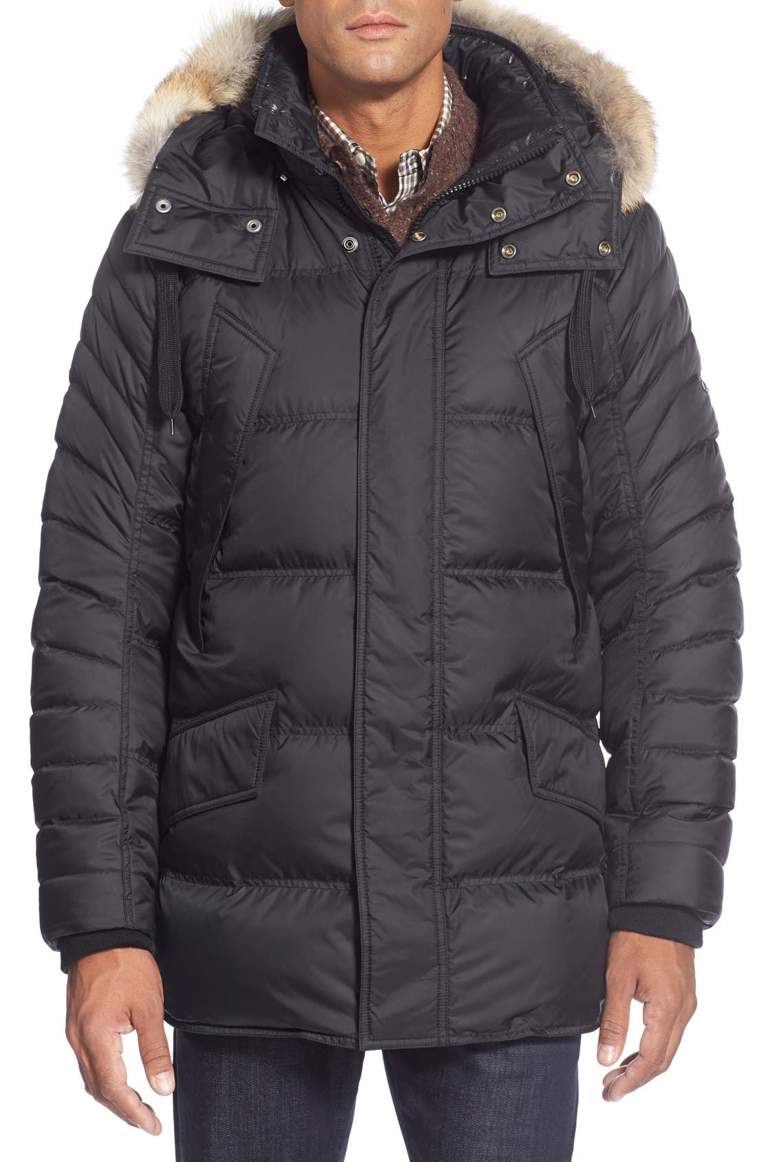 Marc New York by Andrew Marc 'Stowaway' Hooded Parka with Genuine