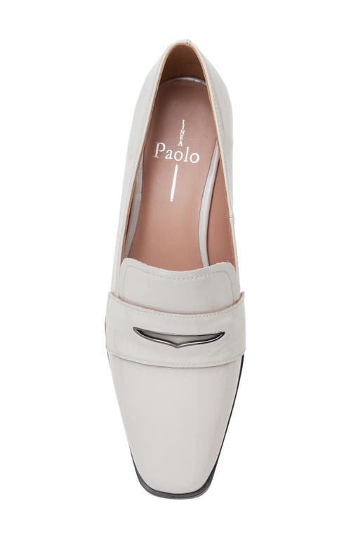Linea Paolo Miramar Penny Loafer Pump In Dove