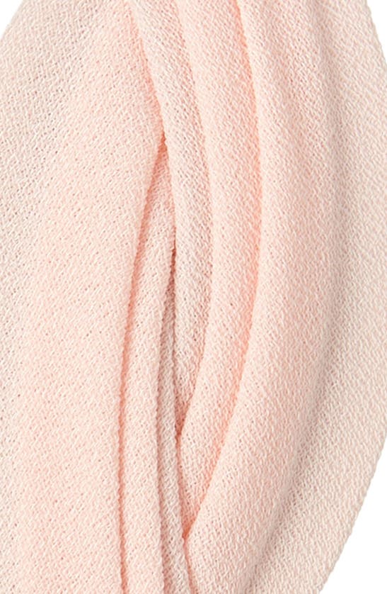 Shop Tasha Braided Pleated Skinny Headband In Light Pink