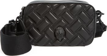 kurt geiger kensington small leather camera bag