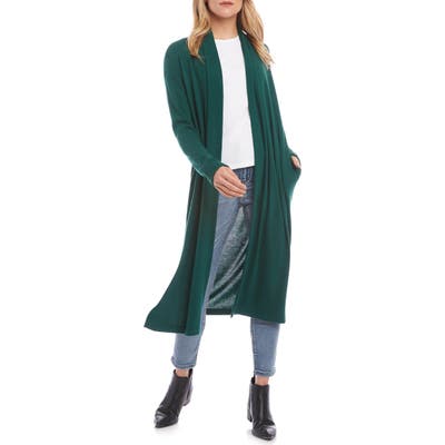 Karen Kane Duster Cardigan, Green