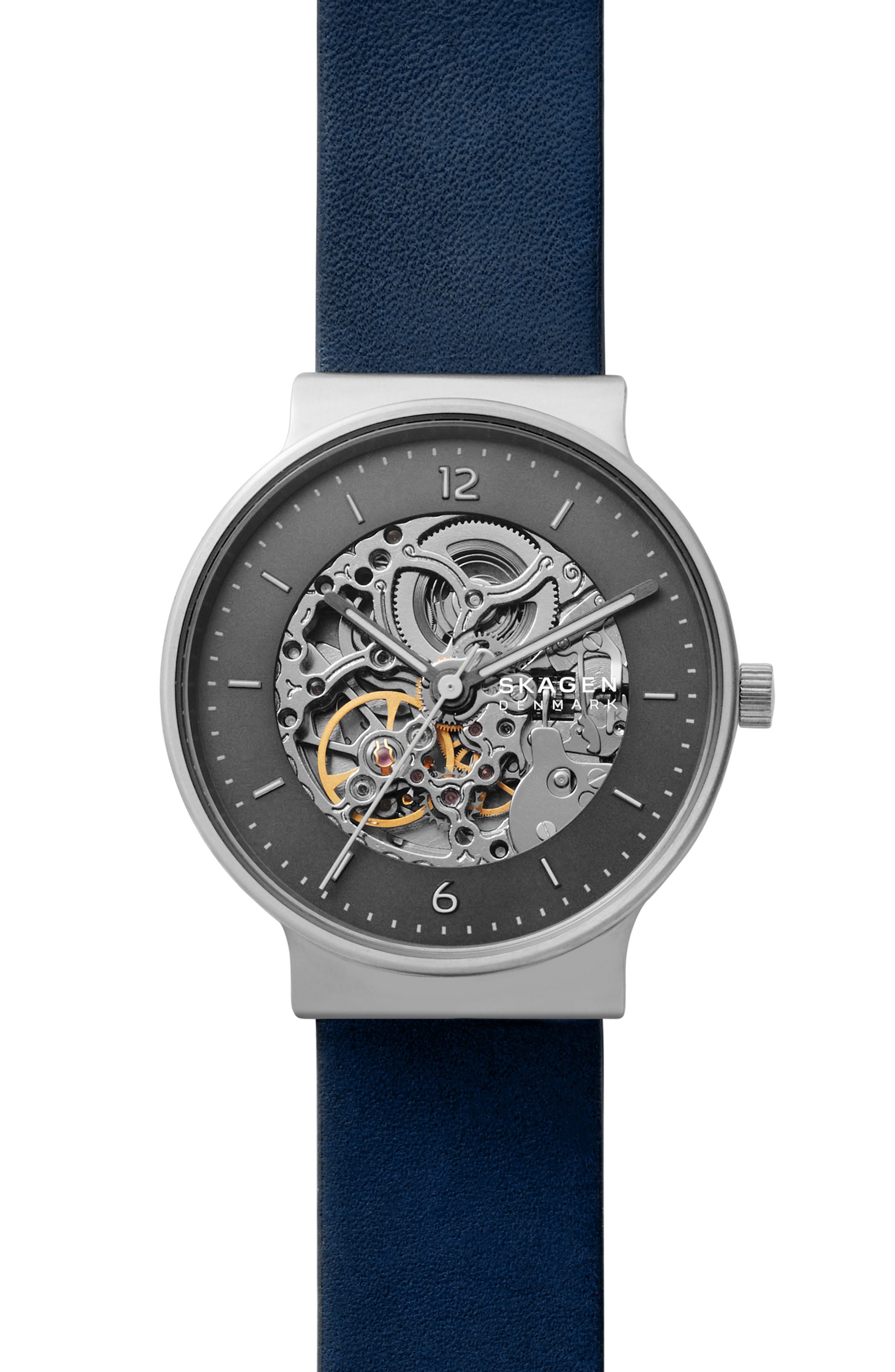 skagen skeleton watch