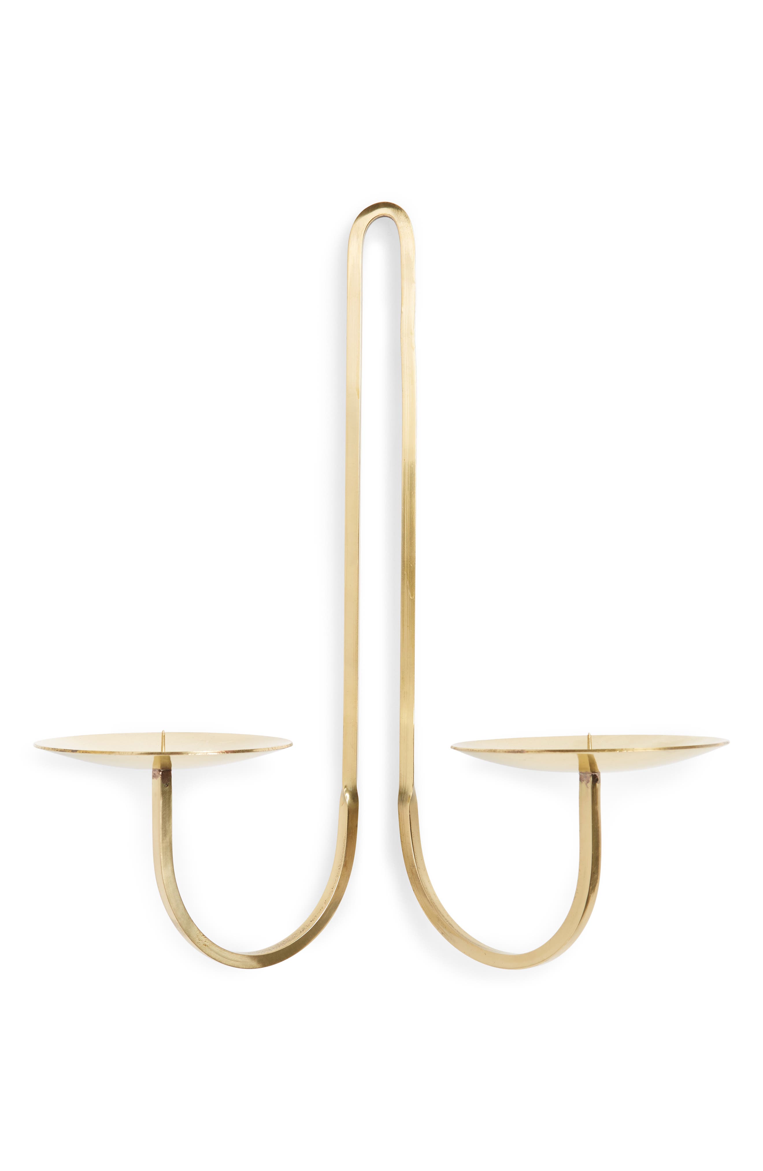 brass wall candle holders on Fredericks Mae Brass Candle Holder Nordstrom