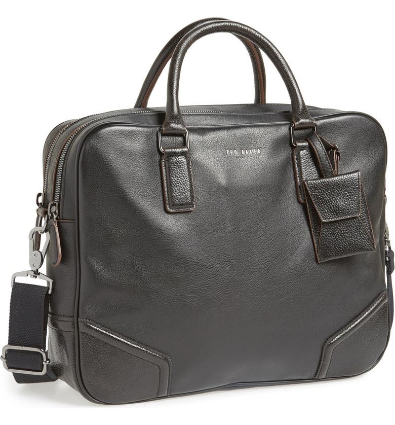 Ted Baker London 'Picton' Leather Briefcase | Nordstrom