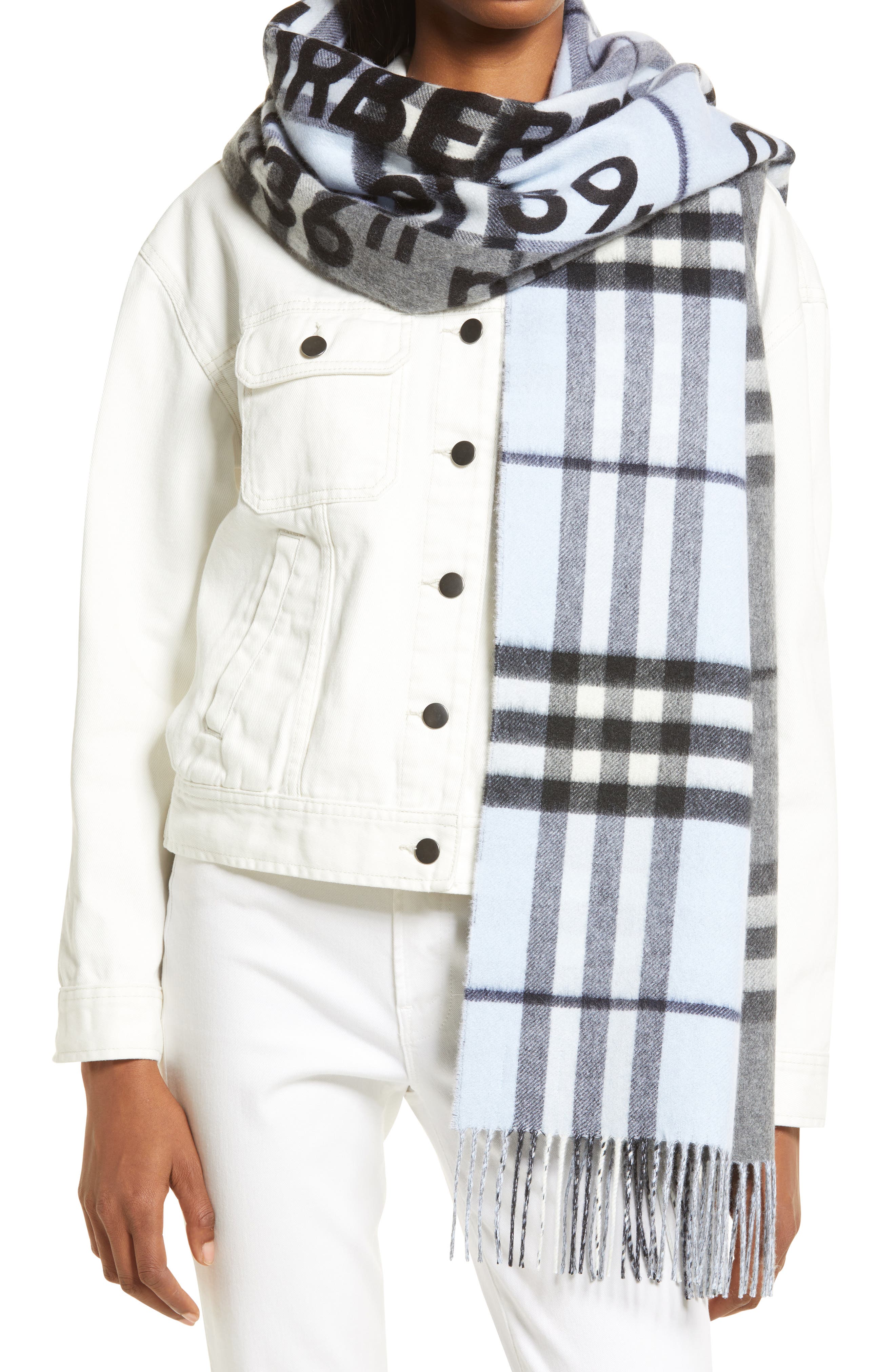 stone burberry scarf