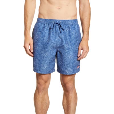 Vineyard Vines Surf No Turf Chappy Swim Trunks, Blue