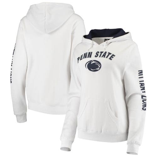 COLOSSEUM Women's Colosseum White Penn State Nittany Lions Loud and Proud Pullover Hoodie