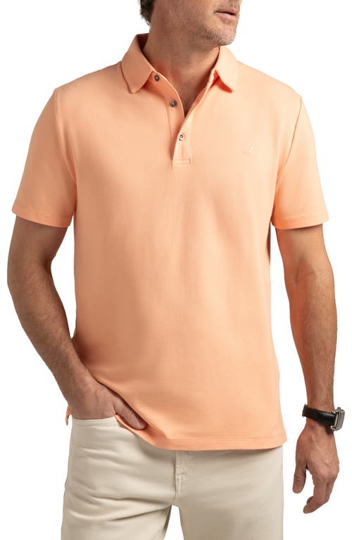 El Capitán Classic Fit Supima Cotton Blend Piqué Golf Polo in Coral