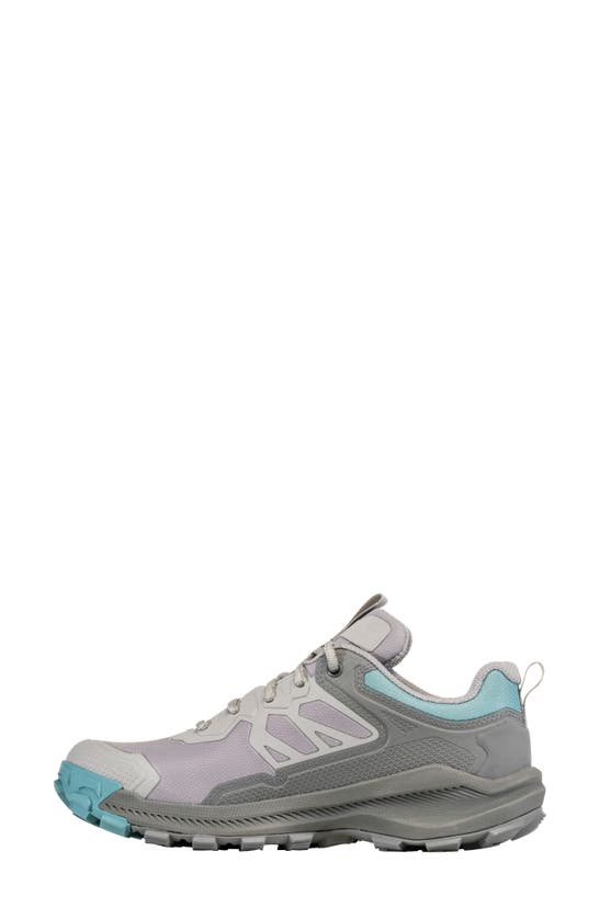 Oboz Katabatic Low B-dry Waterproof Hiking Sneaker In Island