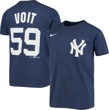 Nike Men's New York Yankees Name & Number T-Shirt - Luke Voit - Navy