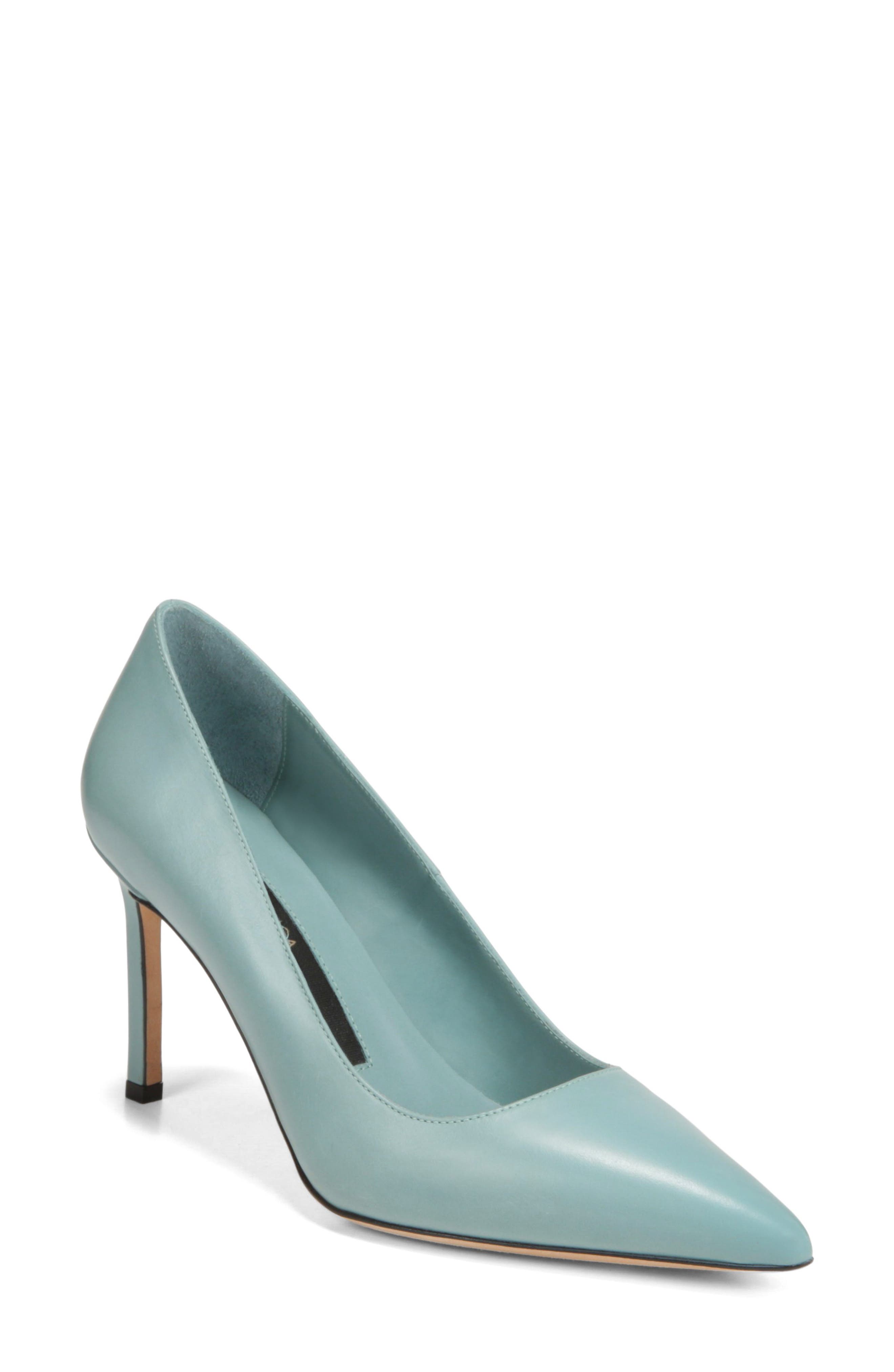 Via Spiga Nikole Pointy Toe Pump- Blue