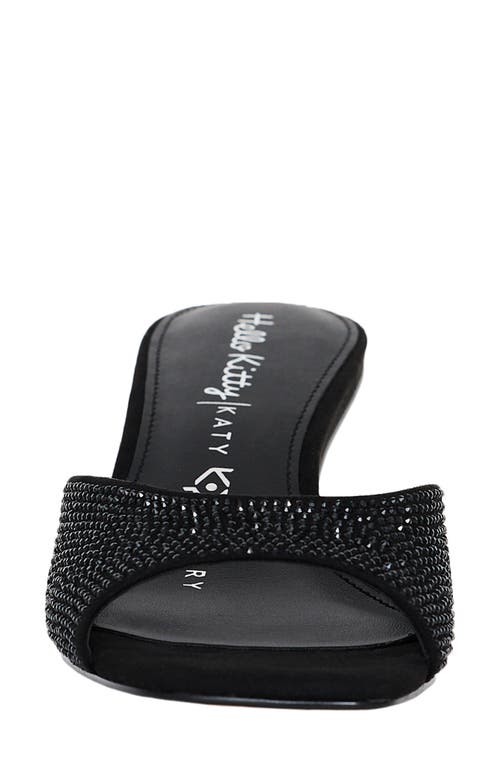 Shop Katy Perry X Hello Kitty® Slide Sandal In Microsuede/crystal