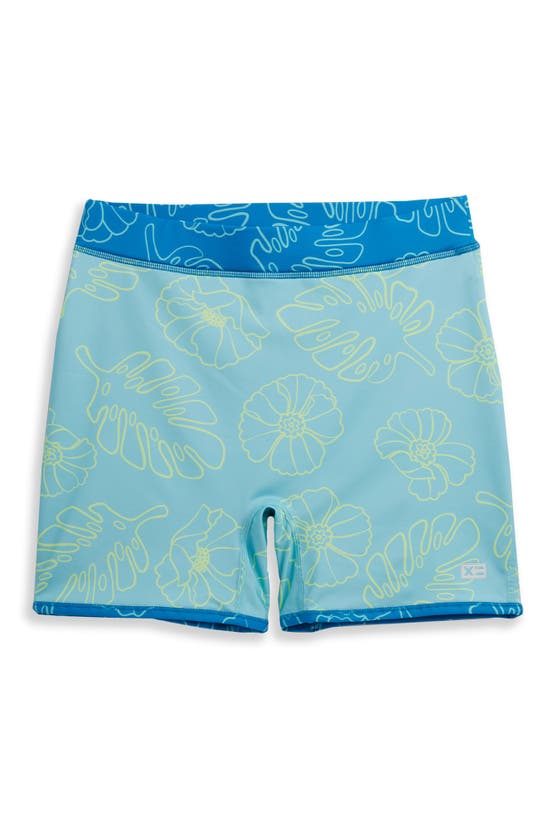 Shop Tomboyx 4.5-inch Reversible Swim Shorts In Keep Palm