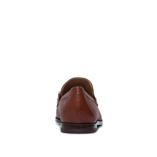 Shop Bernardo Footwear Zephyr Chain Loafer In Mahogany