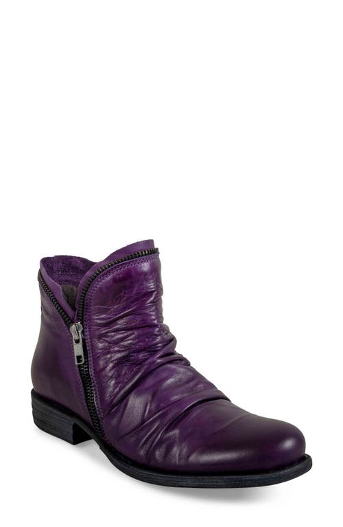 'Luna' Ankle Boot in Purple