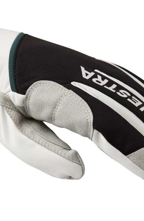 Shop Hestra Comfort Tracker G-loft® Gloves In Black/off White