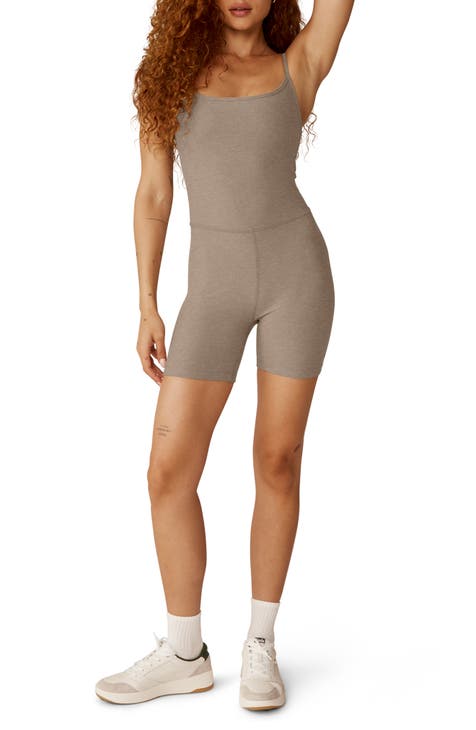 50% Off Yoga Jumpsuits For Women Ribbed One Piece Tank Top Sleeveless  Bodycon Sport Shorts Gym Romper