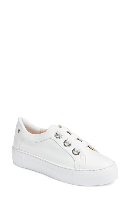 AGL Carla Sneaker in White-White