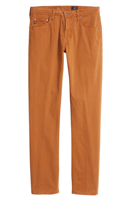 Ag Slim Fit Pants In Clay Stone