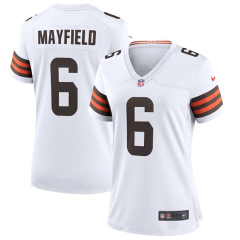 Youth Nike Baker Mayfield Brown Cleveland Browns Alternate Game Jersey