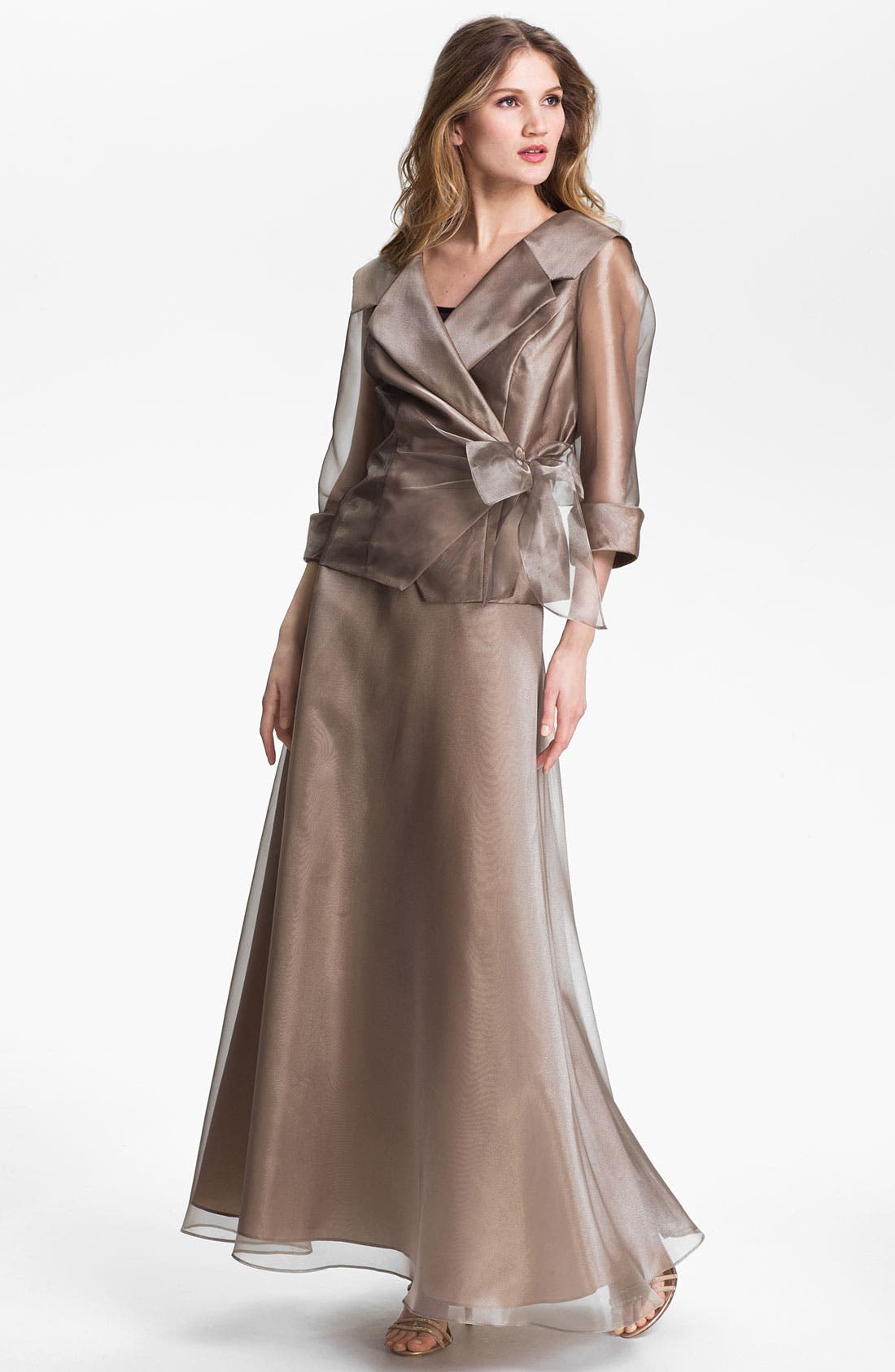 Alex Evenings Wrap Blouse Nordstrom