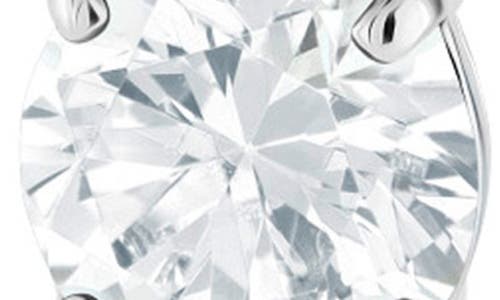 Swarovski Silver-tone Crystal Drop Earrings In Silver/clear Crystal