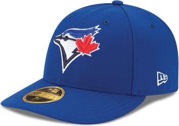 New Era Men's New Era Toronto Blue Jays Black & White Low Profile 59FIFTY Fitted  Hat