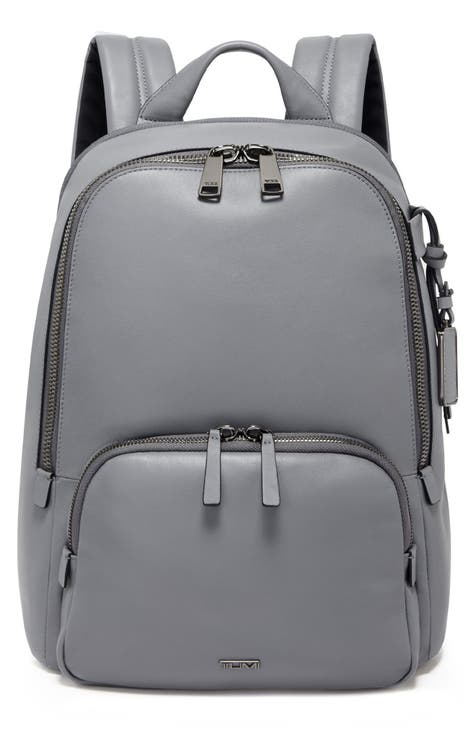 Grey shop backpack women's