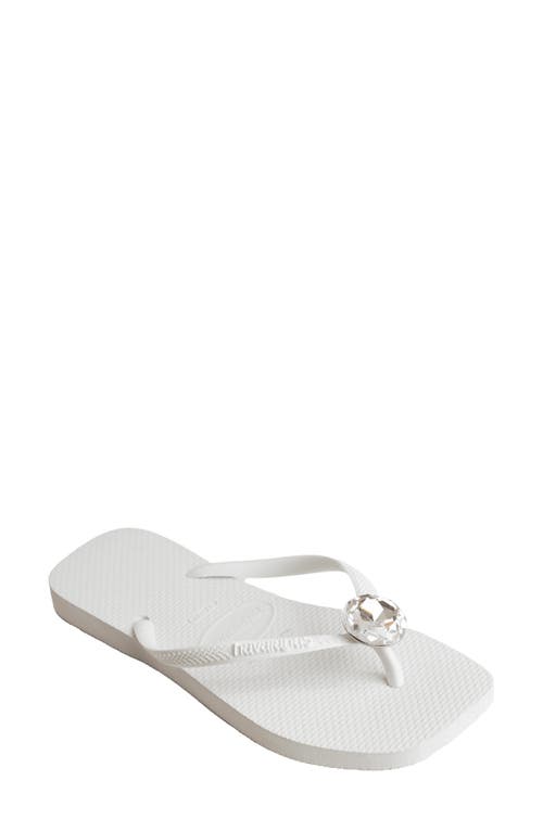 HAVAIANAS HAVAIANAS SLIM SQUARE TOE FLIP FLOP