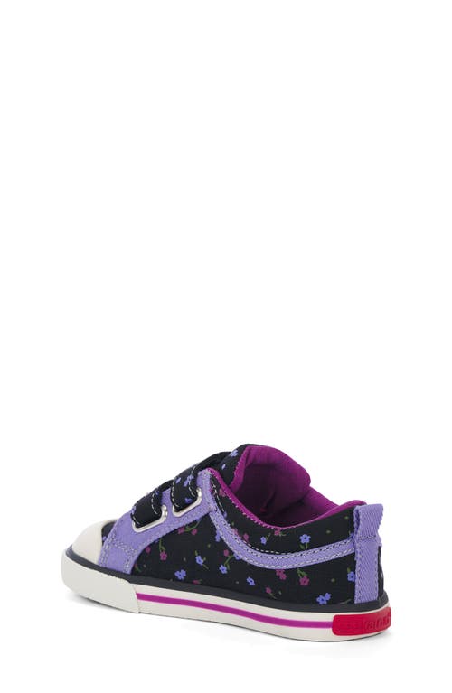 Shop See Kai Run Robyne Sneaker In Black Floral