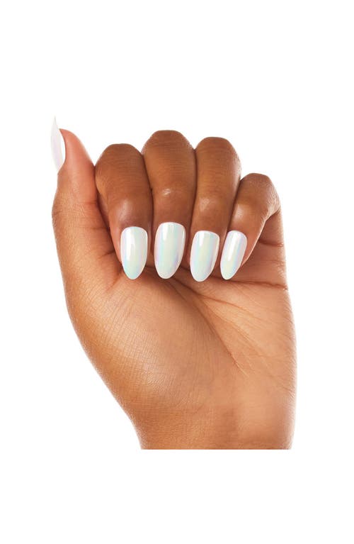 Shop Glamnetic Short Almond Press-on Nails Set In Moonlight