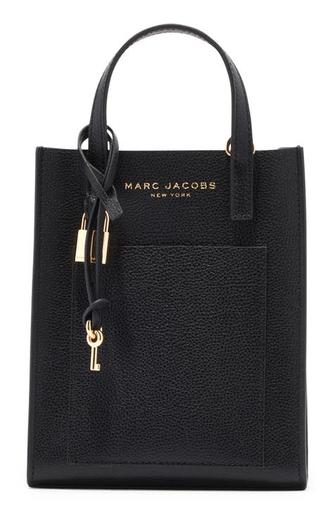 MARC JACOBS The Micro Tote Bag with Detachable Strap For Women (White, OS)