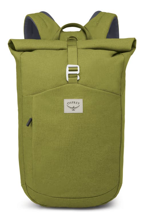 Arcane 22L Roll Top Backpack in Matcha Green Heather