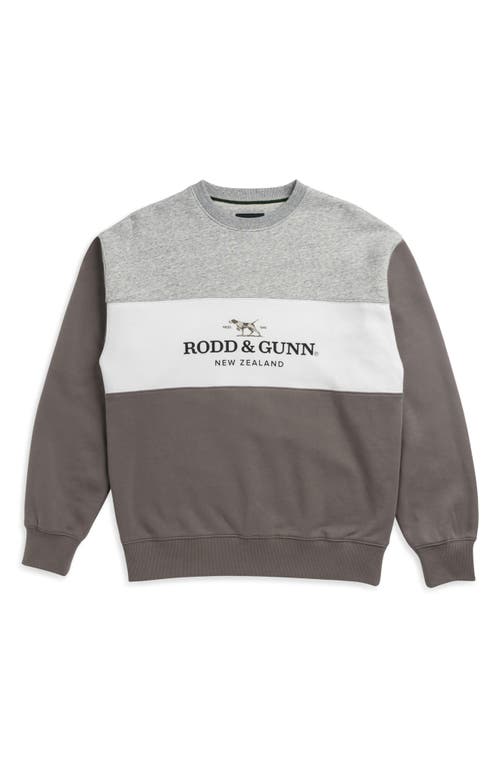 Rodd & Gunn Mount Wesley Colorblock Sweatshirt In Fawn