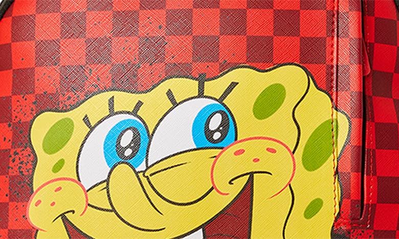 Sprayground Backpack SPONGEBOB BOLD RUN BACKPACK Red