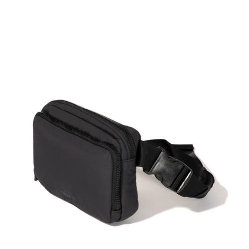 Baggallini Modern Belt Bag Sling In Black Puff
