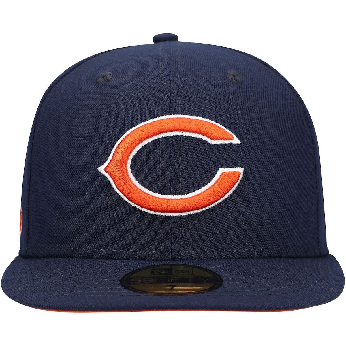 chicago bears 100th anniversary hat