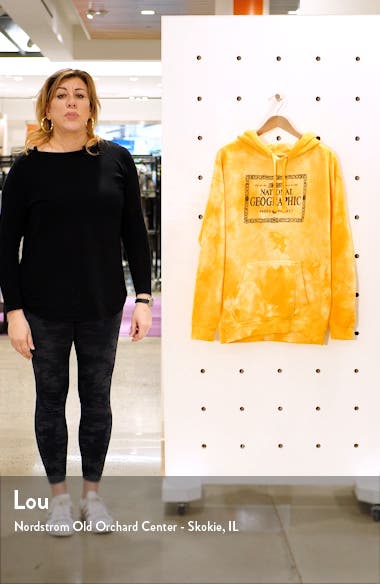 national geographic tie dye sweatshirt